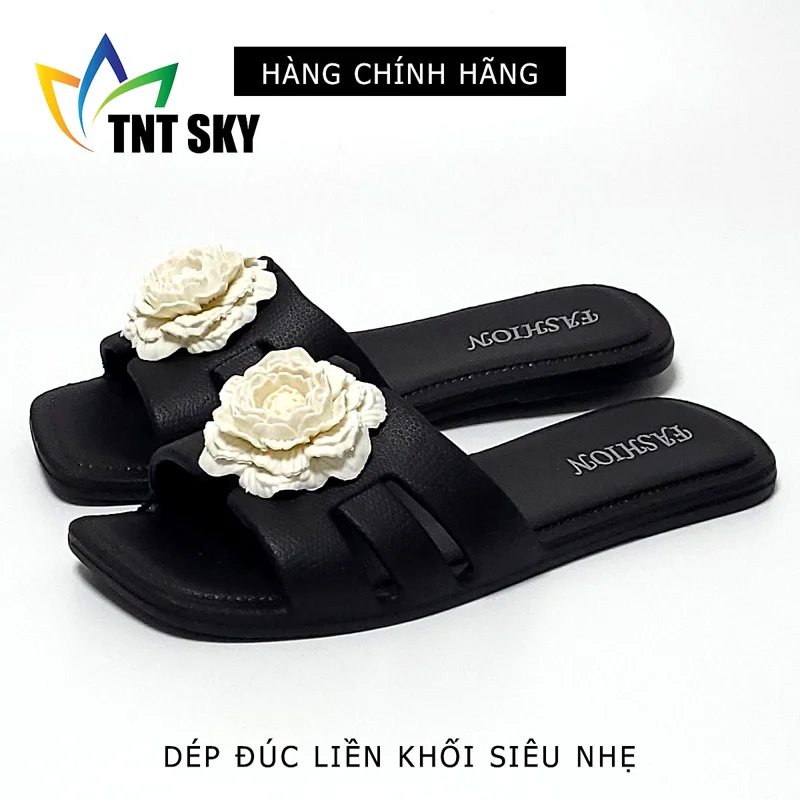 Dép Nữ Quai Ngang Đúc Liền Khối Siêu Nhẹ - Hàng Chính Hãng - TK520