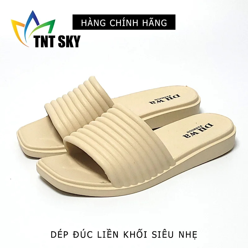 Dép Nữ Quai Ngang Đúc Liền Khối Siêu Nhẹ - Hàng Chính Hãng - TK561