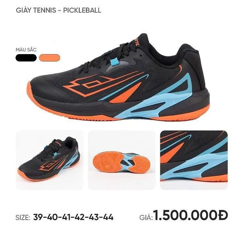 Giày Thể Thao Pickleball, Tennis Người Lớn - Lotto HELENA Lotte260705