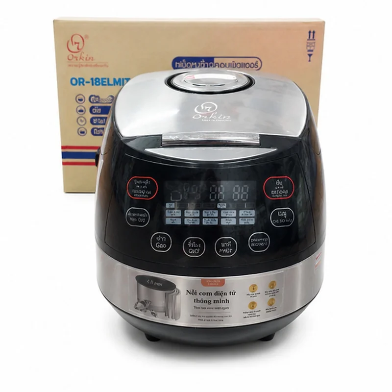 Nồi cơm điện tử thông minh OR-18ELMIT dung tích 1.8L, công suất 850W (Made in Thái Lan) - Hàng chính hãng