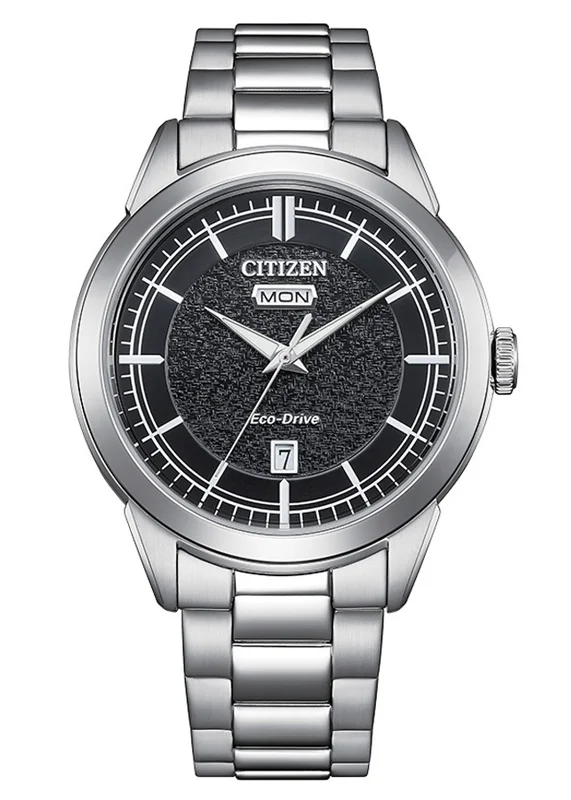 Đồng Hồ Nam Citizen Eco-Drive Dây Thép Không Gỉ AW0151-85E - Mặt Đen (40.5mm)