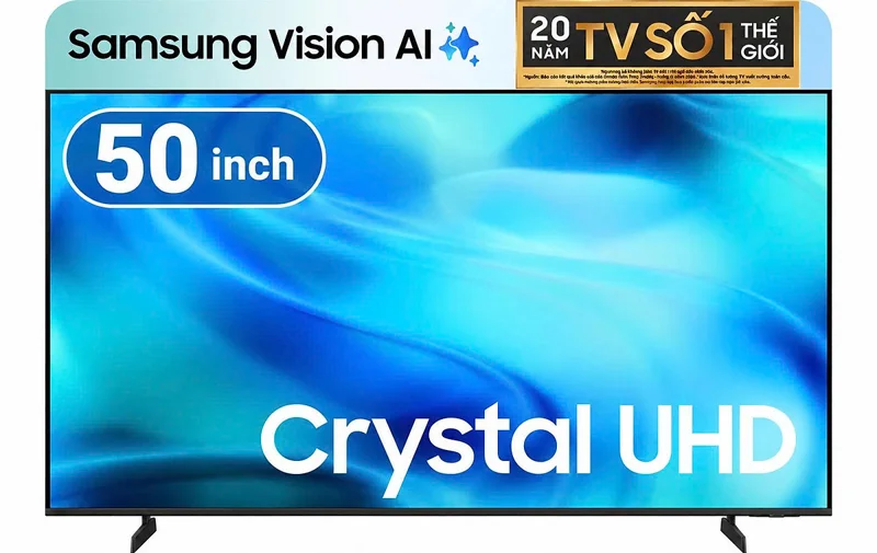 Smart Tivi Crystal UHD Samsung AI 4K 50 inch UA50U8500H - Hàng chính hãng