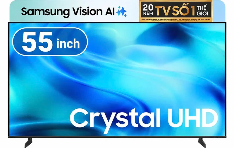 Smart Tivi Crystal UHD Samsung AI 4K 55 inch UA55U8500H  - Hàng chính hãng