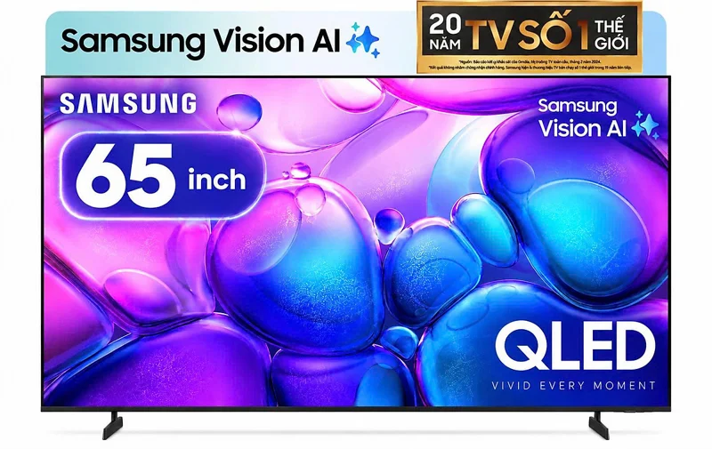 Smart Tivi QLED Samsung 4K 65 inch QA65Q6FAAKXXV - Hàng chính hãng