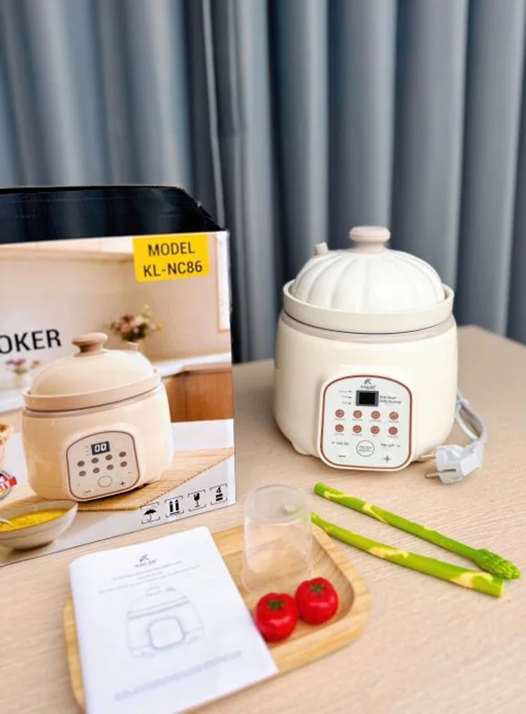 NỒI NẤU CHÁO CHẬM KAILER KL-NC86 hàng chính hãng