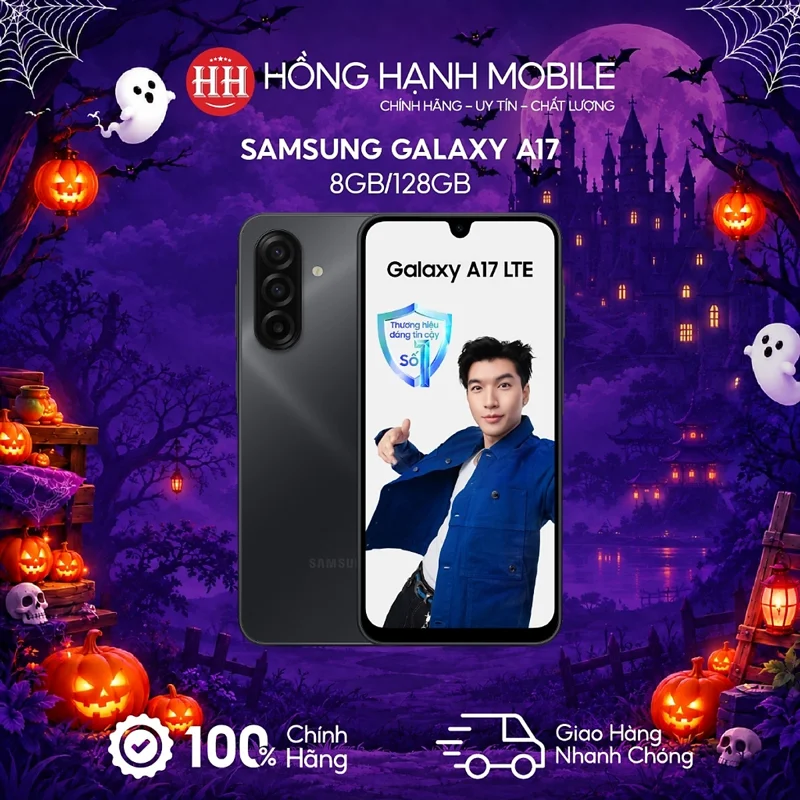 [BH 18 Tháng] Điện Thoại Samsung Galaxy A17 8GB/128GB - Hàng Chính Hãng