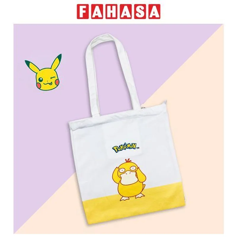 Túi Vải Tote Pokemon - Thiên Long TB-002/PKM - Psyduck