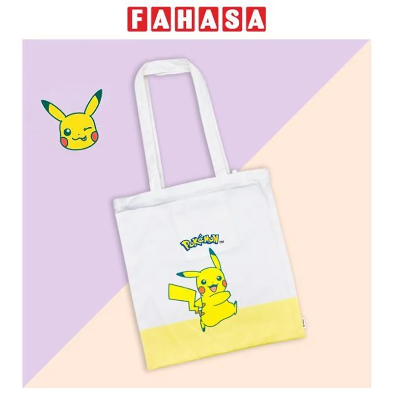 Túi Vải Tote Pokemon - Thiên Long TB-002/PKM - Pikachu