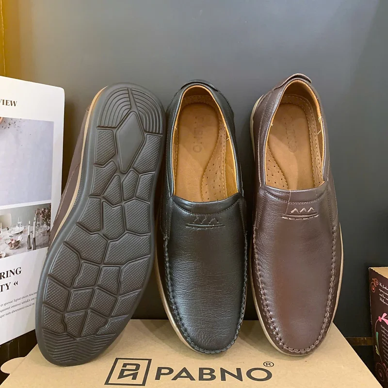 GIÀY MỌI NAM PABNO PN20048 – THANH LỊCH, ÊM CHÂN, DỄ PHỐI ĐỒ