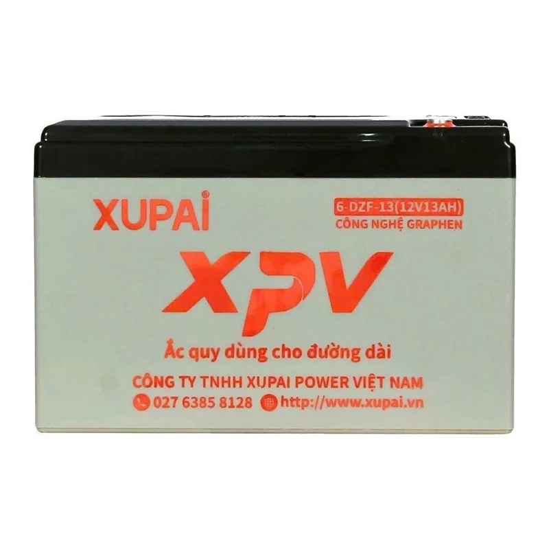 Ắc Quy Xupai 6-DZF-13 XPV-13 (12V 13Ah)
