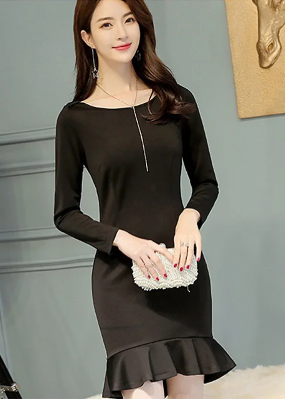 Đầm ôm đuôi cá thu đông dự tiệc 55