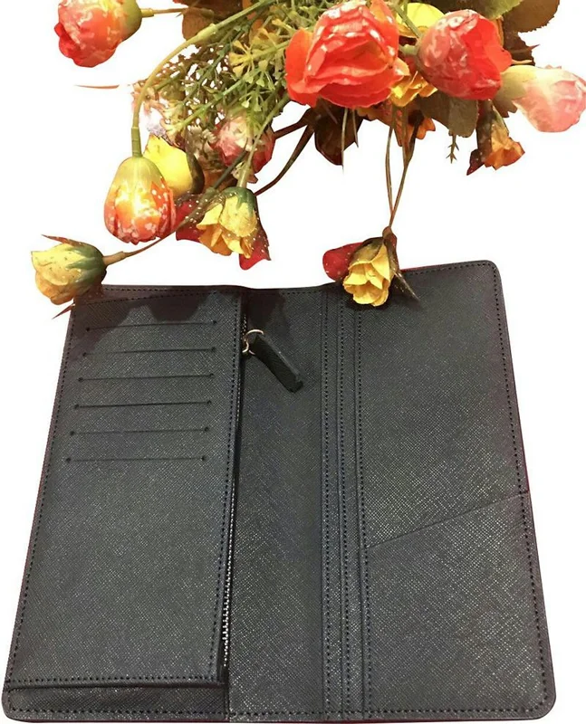 Ví Da Cầm Tay Saffiano unisex Hume's