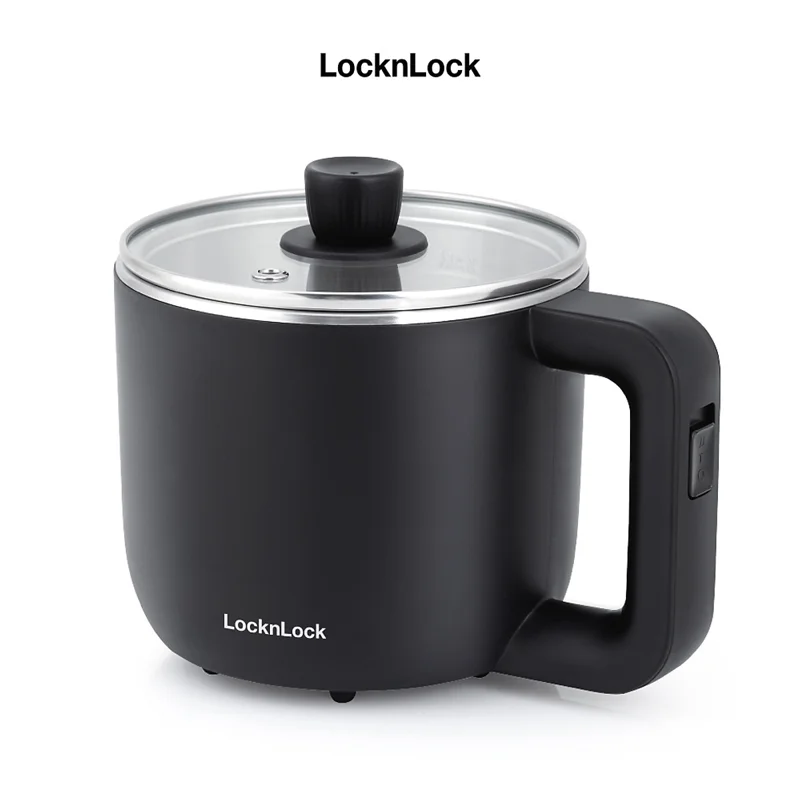 Nồi Điện Đa Năng Lock&Lock EJP116BLK (0.8 Lít) - Hàng Chính Hãng