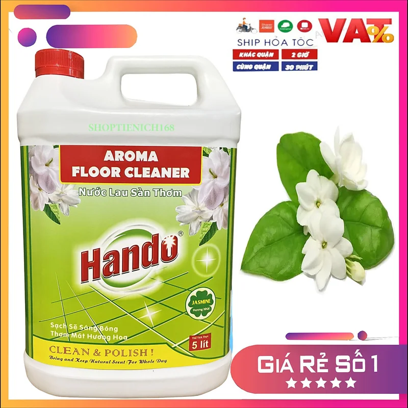 Nước thơm lau sàn nhà Hando 5L