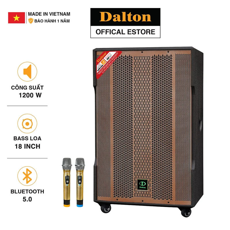 Loa kéo điện Dalton TS-18A1800 - Hàng chính hãng