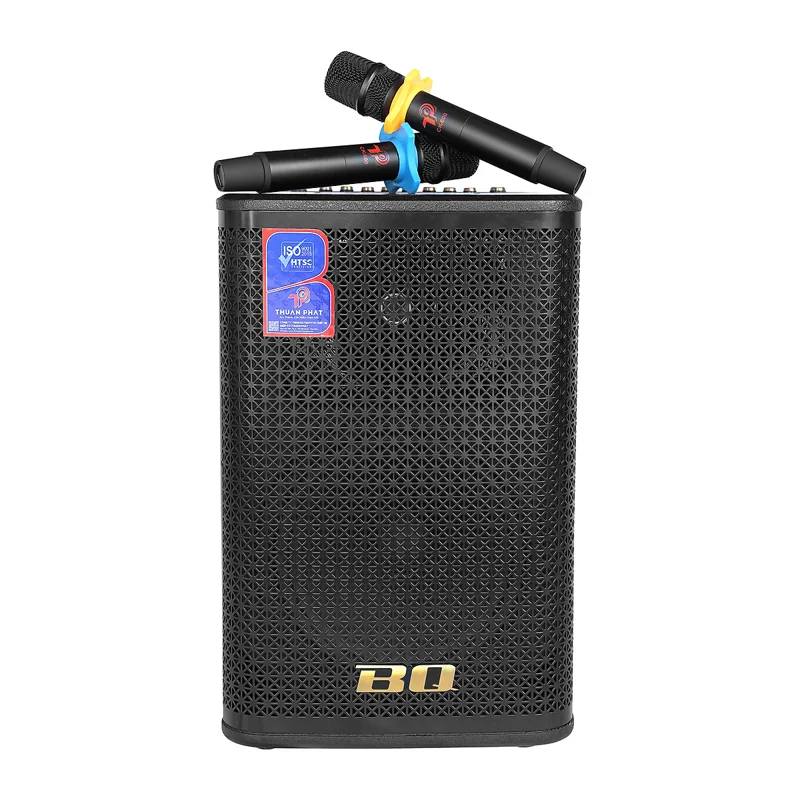 LOA XÁCH TAY  BQ A-300 (400W) 2,5 tấc + kèm bộ Micro không dây - Hàng chính hãng